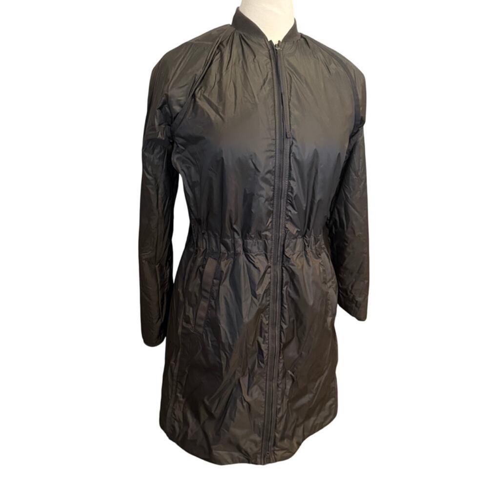 NWT Athleta Summit PrimaLoft Shell Army Green Insulated Lightweight Jacket - Picture 3 of 6